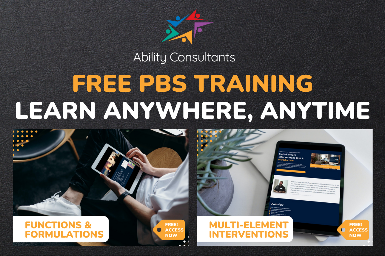 Article positive behaviour support training free mei